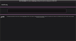 Desktop Screenshot of dualit.org